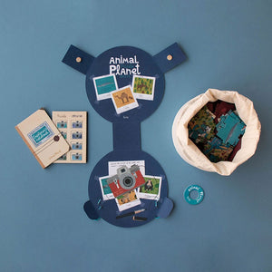 Animal puzzle planet