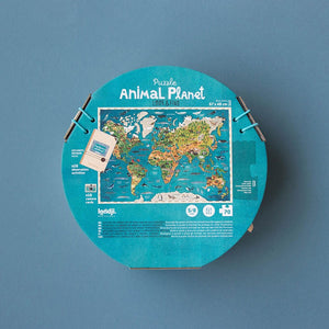 Animal puzzle planet
