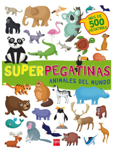 Superpegatinas: Animales del mundo