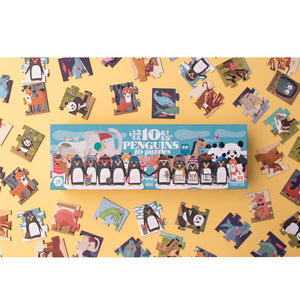 Puzzle 10 penguins