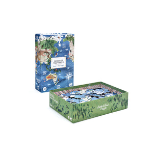 Puzzle Discover the world -Atlas-