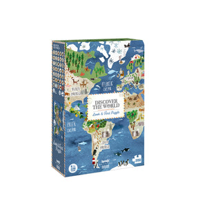 Puzzle Discover the world -Atlas-