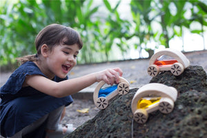 Plantoys. Coches de agua (3 colores)
