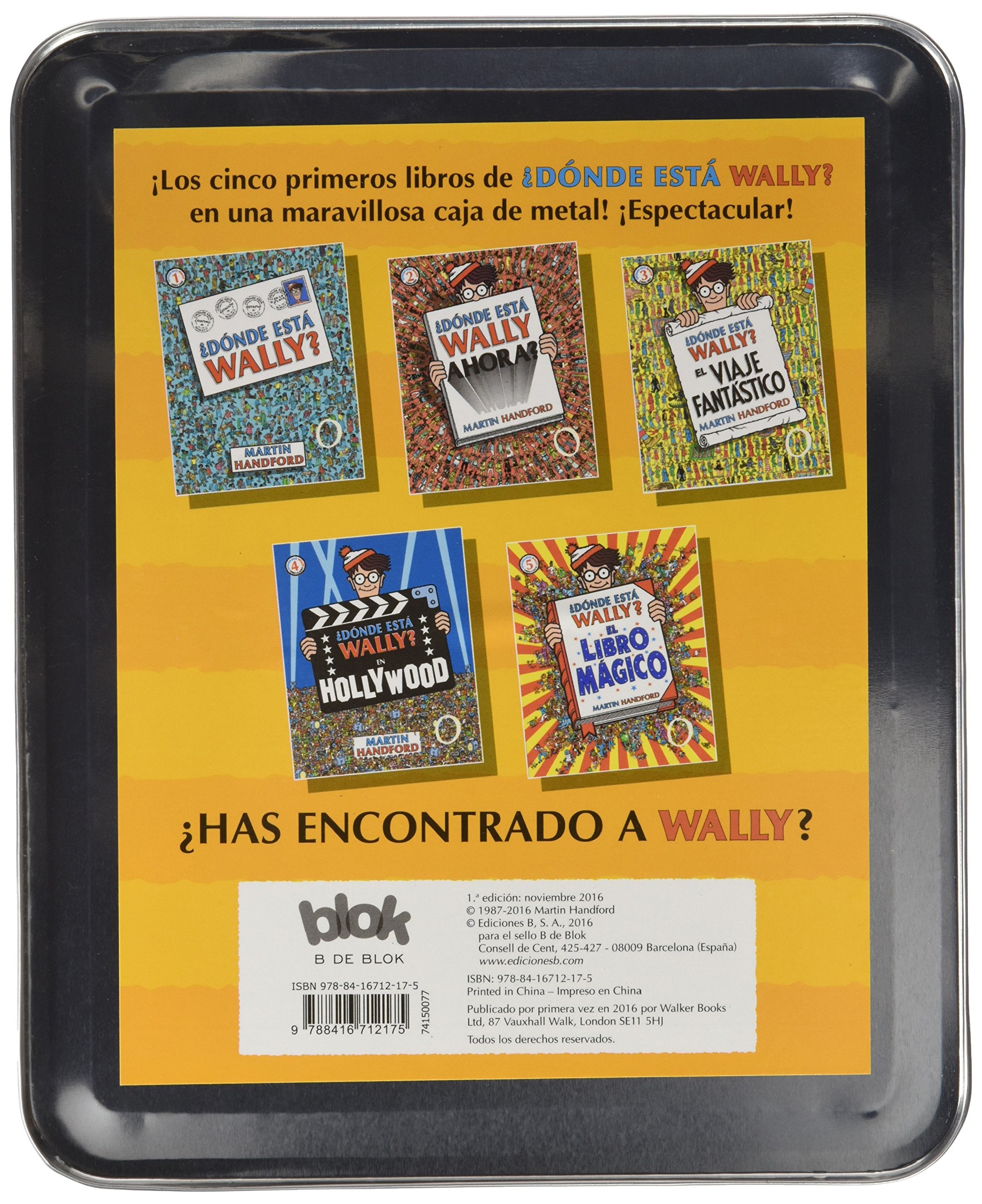 ¿Dónde Está Wally? Caja Metálica