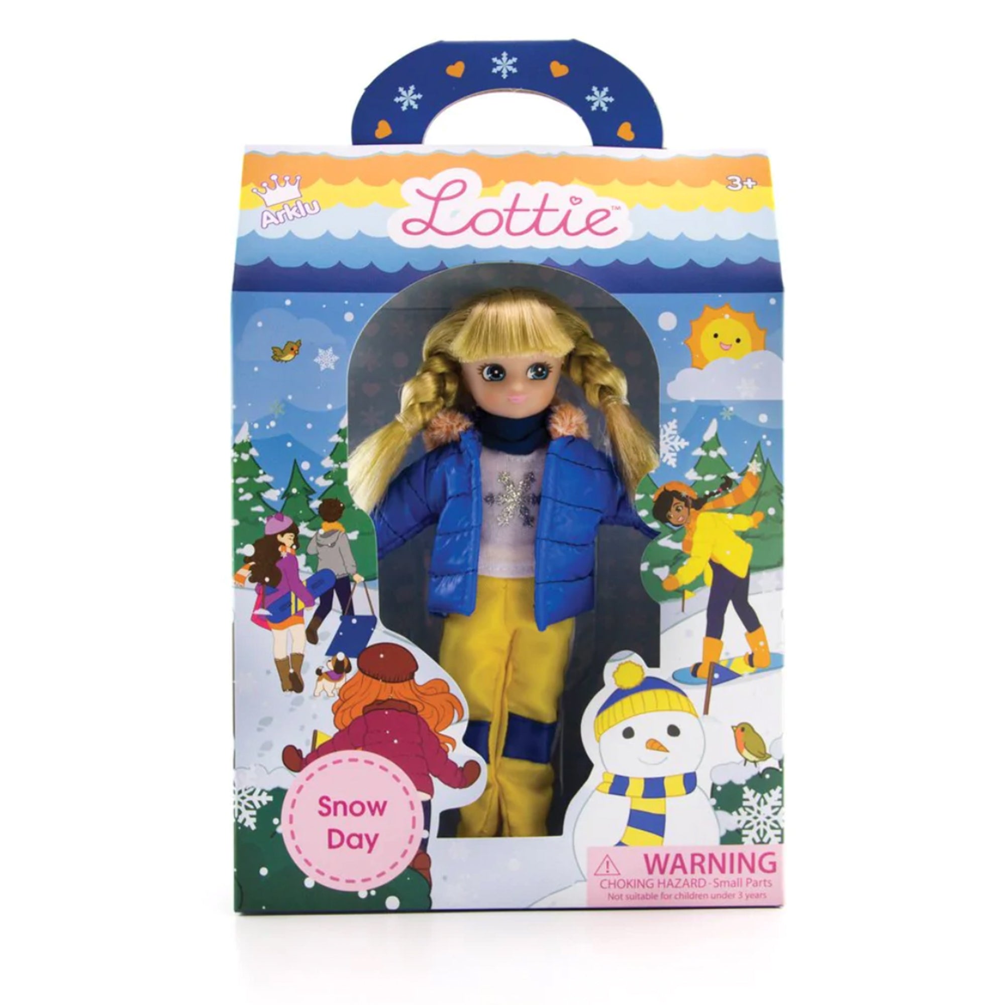 Lottie esquiadora