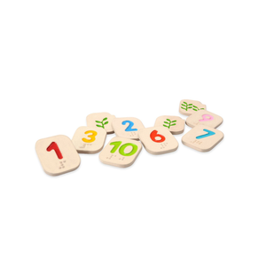 Plantoys. Números en braile del 1 al 10