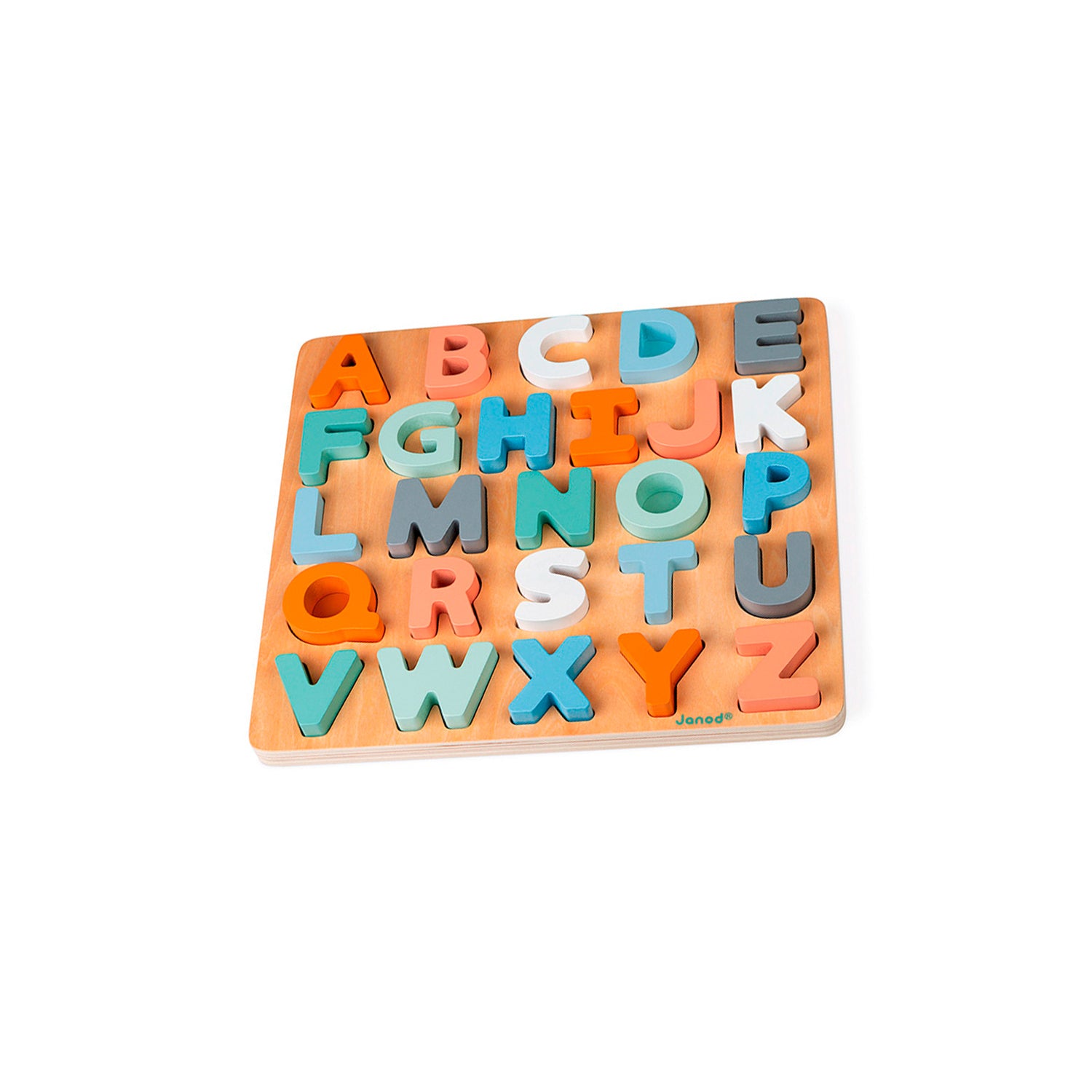 Janod. Puzzle Abecedario Sweet Cocoon