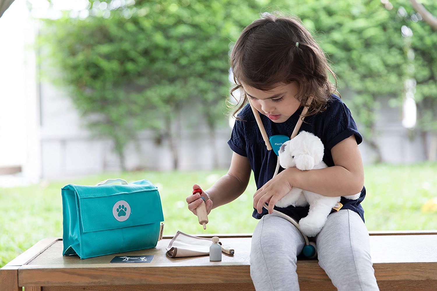 Plantoys. Set veterinario